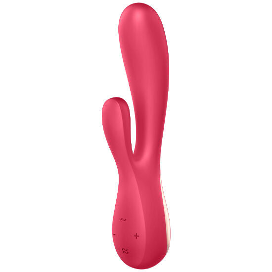 SATISFYER - MONO FLEX ΚΟΚΚΙΝΟ ΜΕ ΕΦΑΡΜΟΓΗ