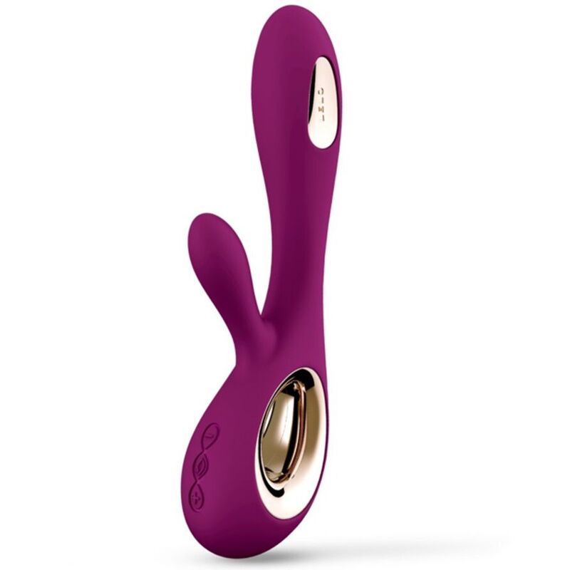 LELO - ΔΟΝΗΤΗΣ ΜΕ ΚΥΜΑΤΑ SORAYA RABBIT ΜΩΒ
