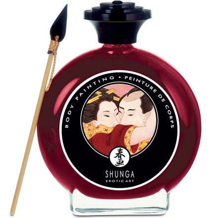 SHUNGA - Ζωγραφική Σώματος με Φράουλα και Κάβα