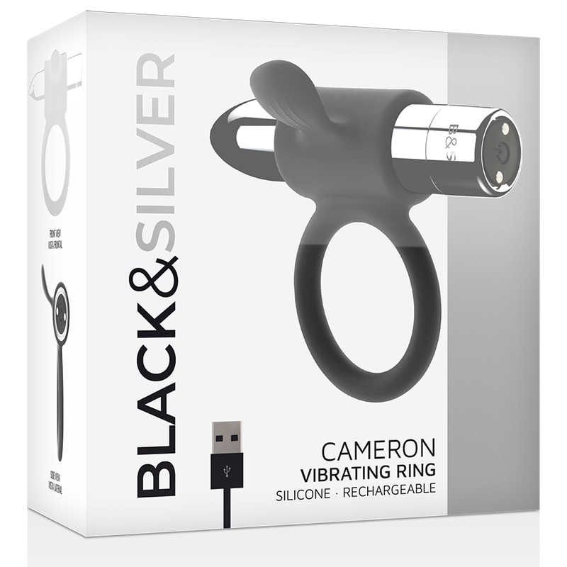 BLACK&SILVER - ΕΠΑΝΑΦΟΡΤΙΖΟΜΕΝΟ ΔΑΧΤΥΛΙΔΙ CAMERON ΑΣΗΜΙ