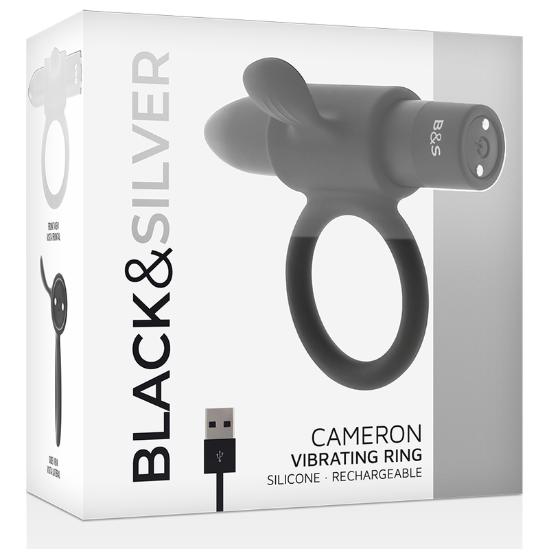 BLACK&SILVER - CAMERON ΜΑΥΡΟ ΕΠΑΝΑΦΟΡΤΙΖΟΜΕΝΟ ΔΑΧΤΥΛΙΔΙ