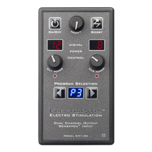 ELECTRASTIM - SENSAVOX E-STIM SIMULATOR