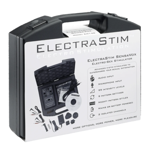 ELECTRASTIM - SENSAVOX E-STIM SIMULATOR