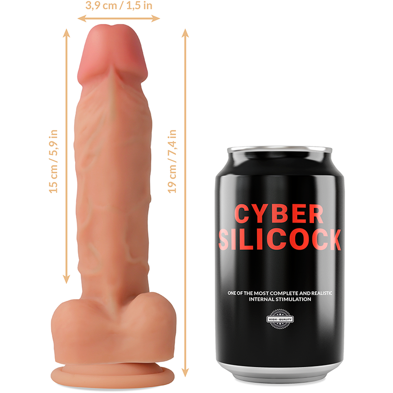CYBER SILICOCK - ΛΑΣΤΙΧΟ ΥΓΡΗΣ ΣΙΛΙΚΟΝΗΣ OLIVER ΜΕ 3 ΔΑΚΤΥΛΙΟΥΣ ΧΩΡΙΣ 19 CM -O- 3.9 CM
