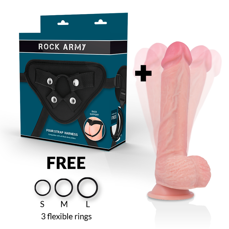 ROCKARMY - ΠΕΡΙΣΤΡΟΦΕΑΣ ΚΑΙ ΔΟΝΗΤΗΣ HARNESS + HAWK 22 CM -O- 4.6 CM