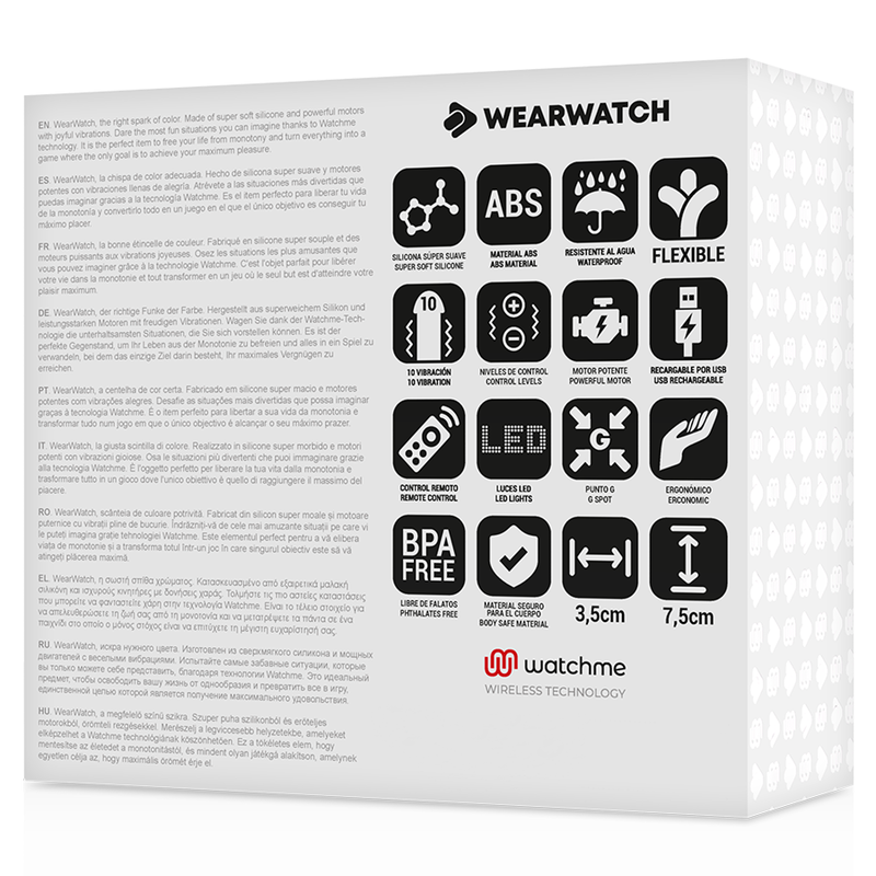 WEARWATCH - ΤΗΛΕΧΕΙΡΙΣΤΗΡΙΟ ΑΥΓΟΥ TECHNOLOGY WATCHME ΦΟΥΞΙΑ / JET