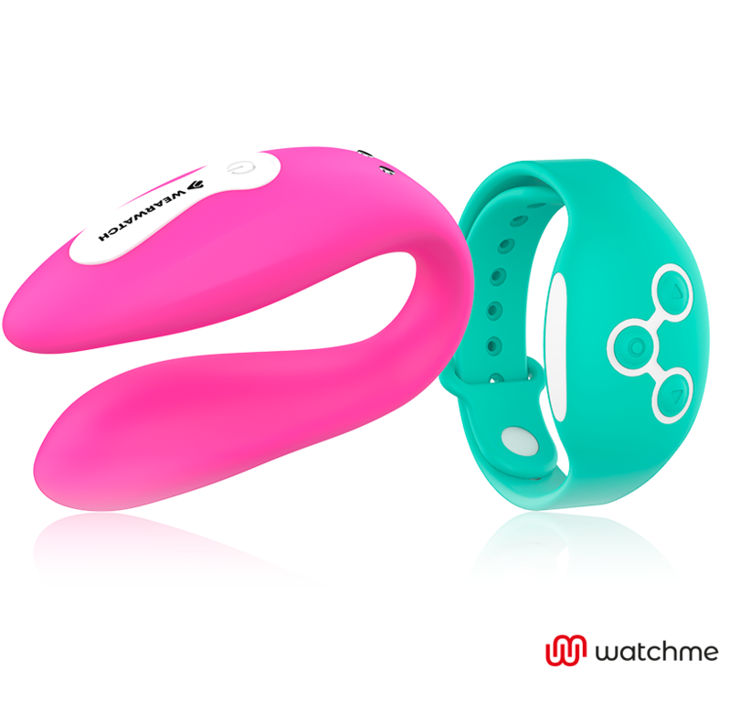 WEARWATCH - ΔΟΝΗΤΗΣ WATCHME ΔΙΠΛΗΣ ΤΕΧΝΟΛΟΓΙΑΣ ΦΟΥΞΙΑ / ΘΑΛΑΣΣΙΝΟ ΝΕΡΟ